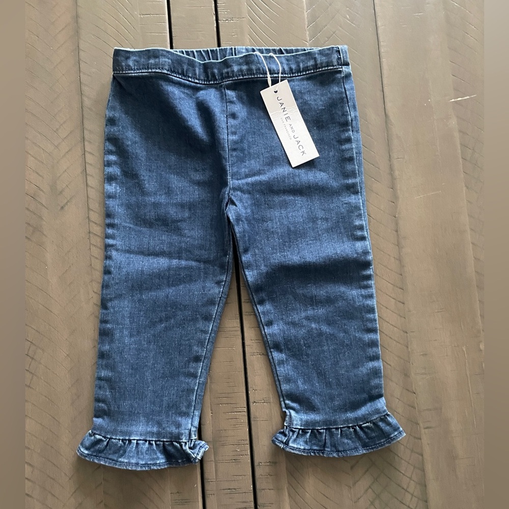 Janie and Jack cropped jeans.